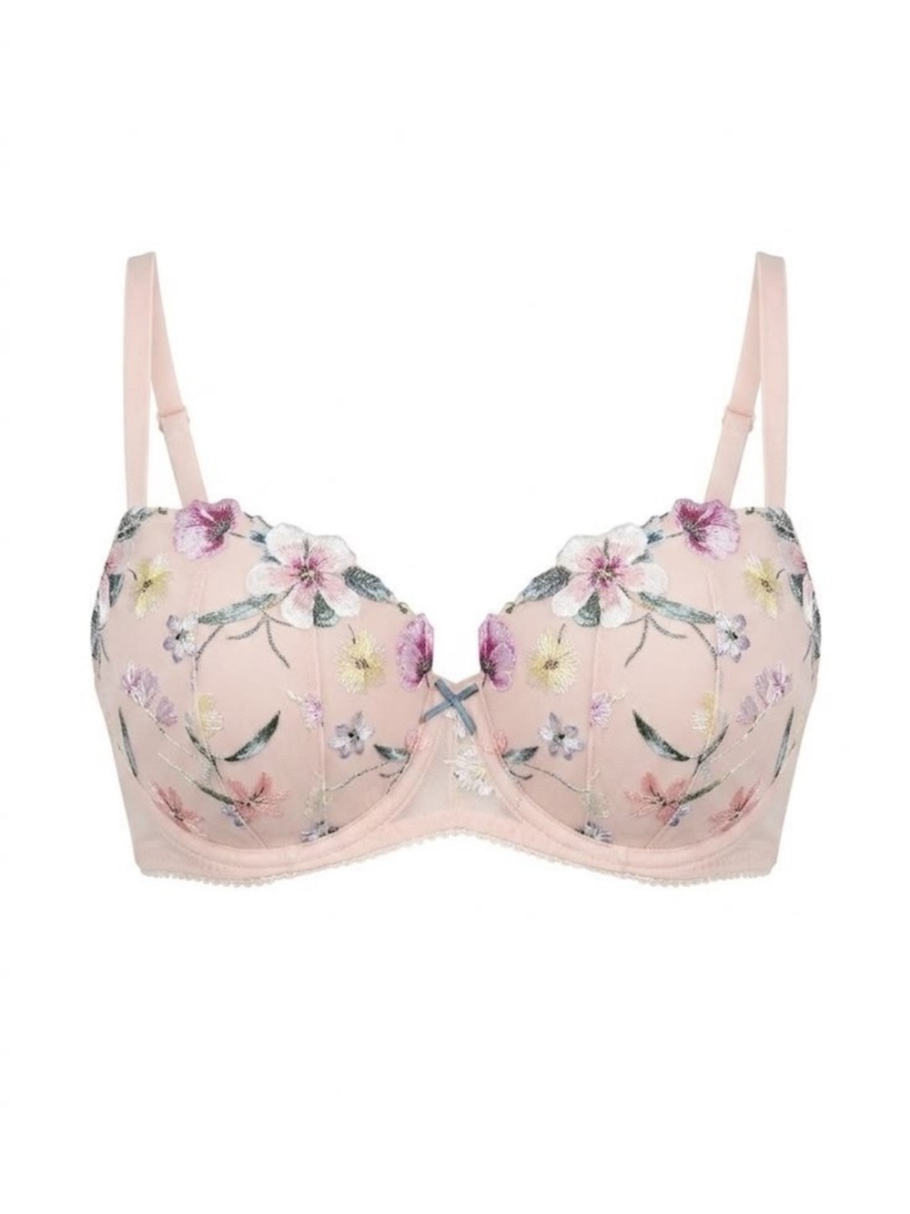 Victoria’s Secret Dream Angels Lightly-Lined Spring-Bouquet Demi Bra NWT